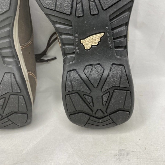 RED WING Women's ComfortPro Oxford Safety Toe Work Shoes 2309 Brown Size US 5 - Picture 7 of 9